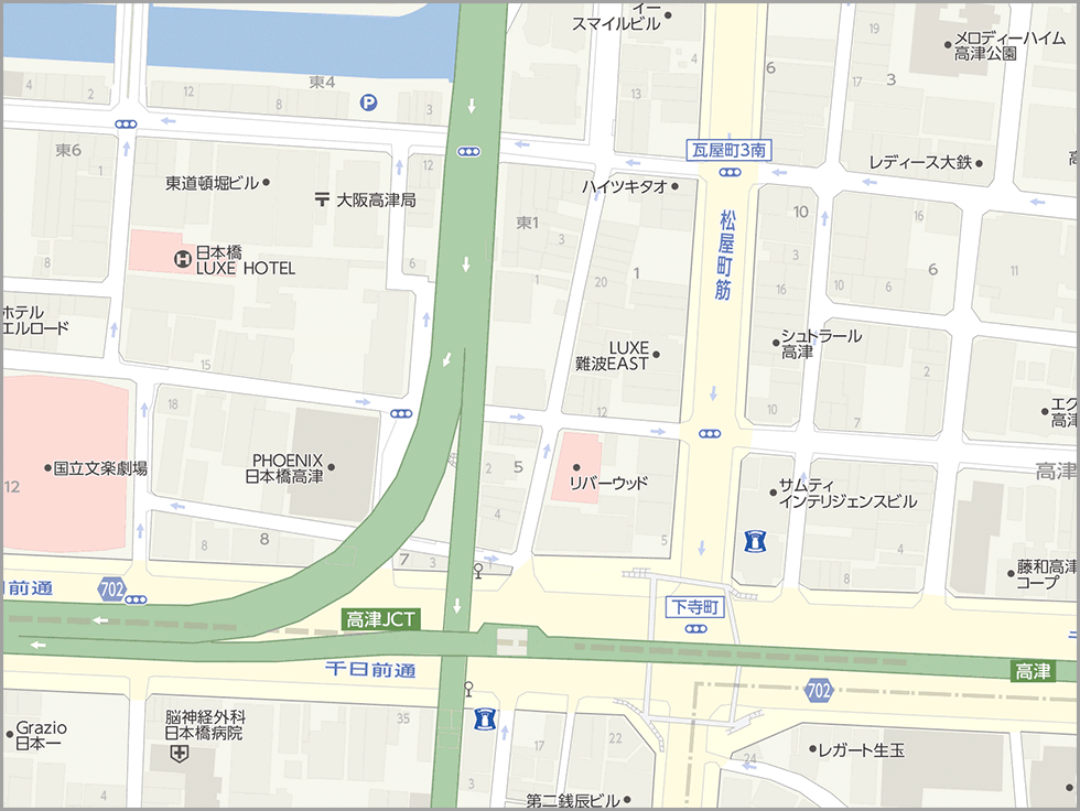 近隣駐車場のご案内